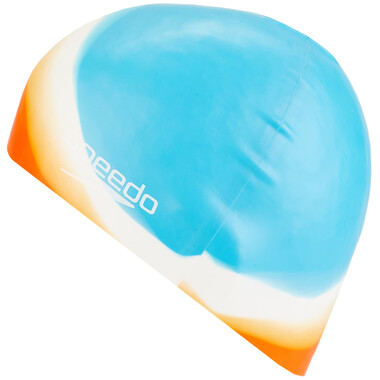 Cuffia da Nuoto SPEEDO MULTI COLOR SILICONE Blu/Arancione 0